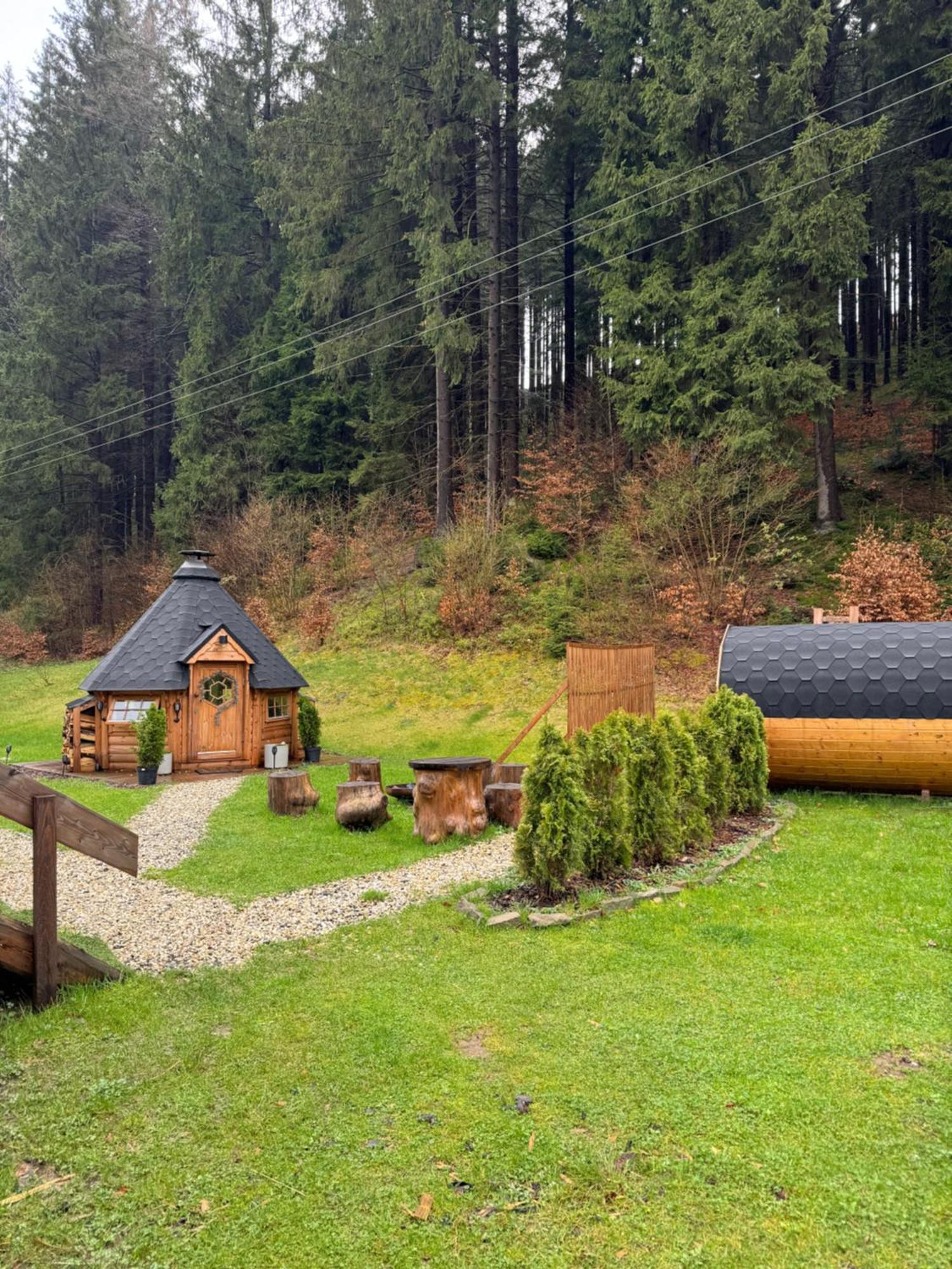 Tiny House Villa Velké Karlovice Exterior foto
